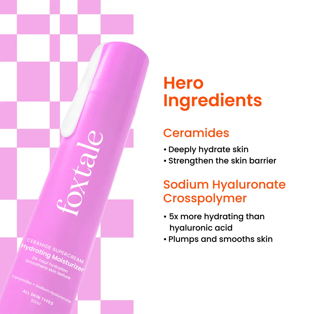 Foxtale Hydrating Moisturizer with Ceramide