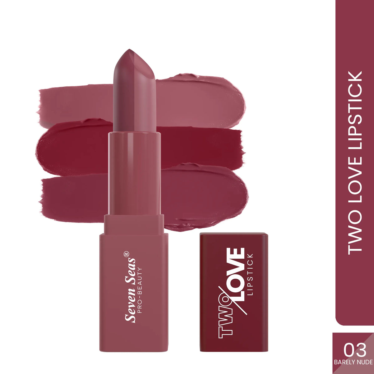 Seven Seas 03 Barely Nude - Two Love Lipstick