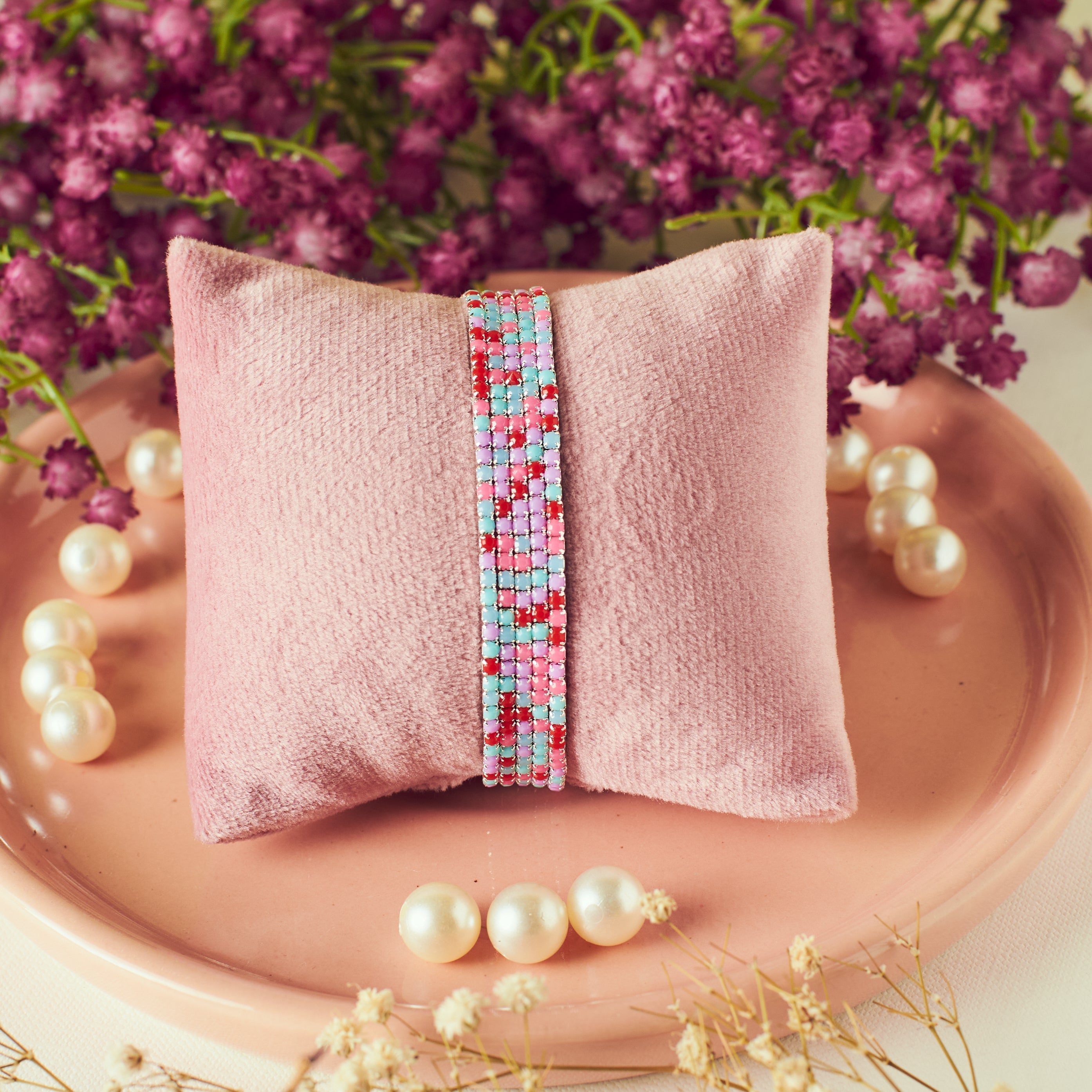 Salty Rosy Blueberry Stretchable Bands (Set of 5)