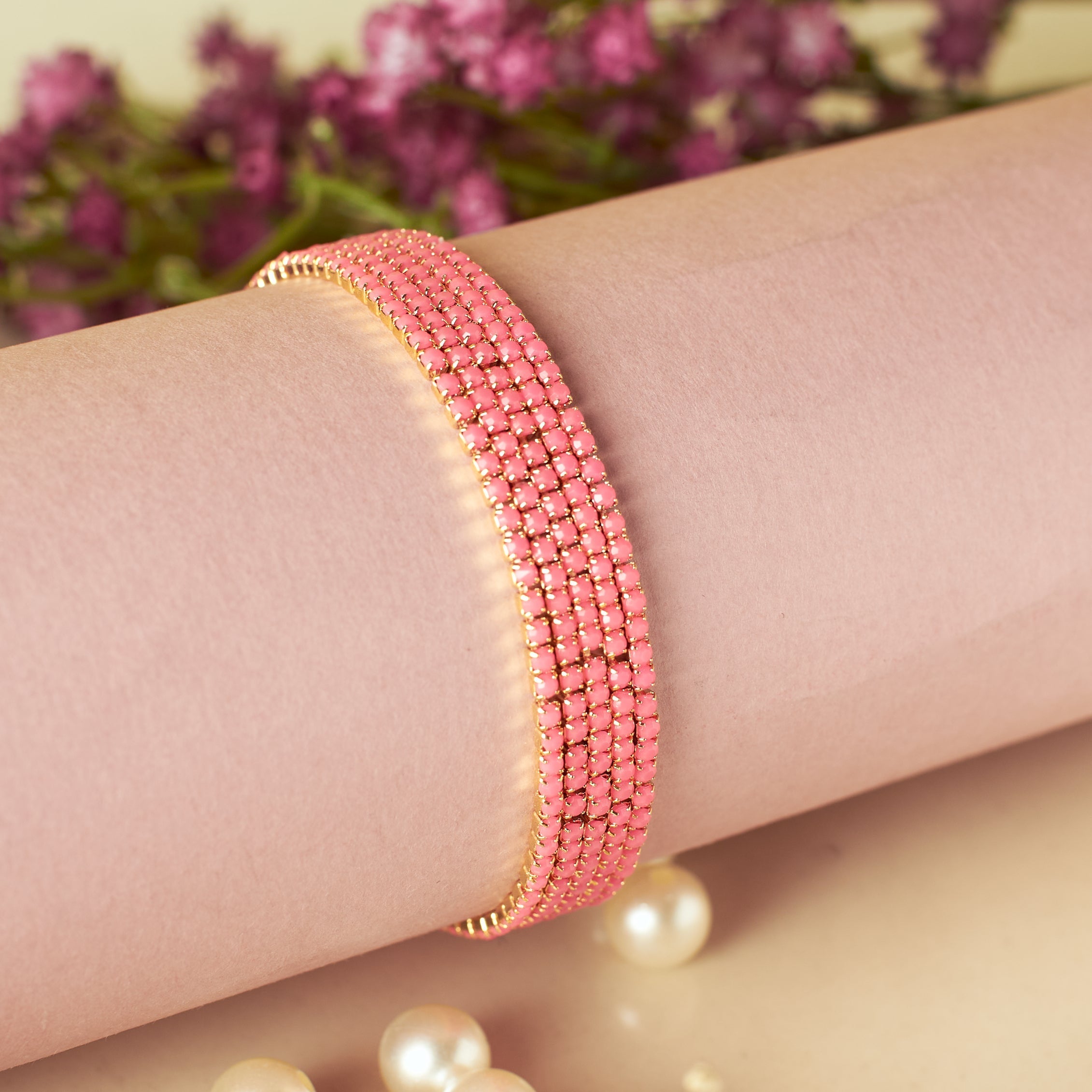 Salty Magnolia Stretchable Bands (Set of 5)