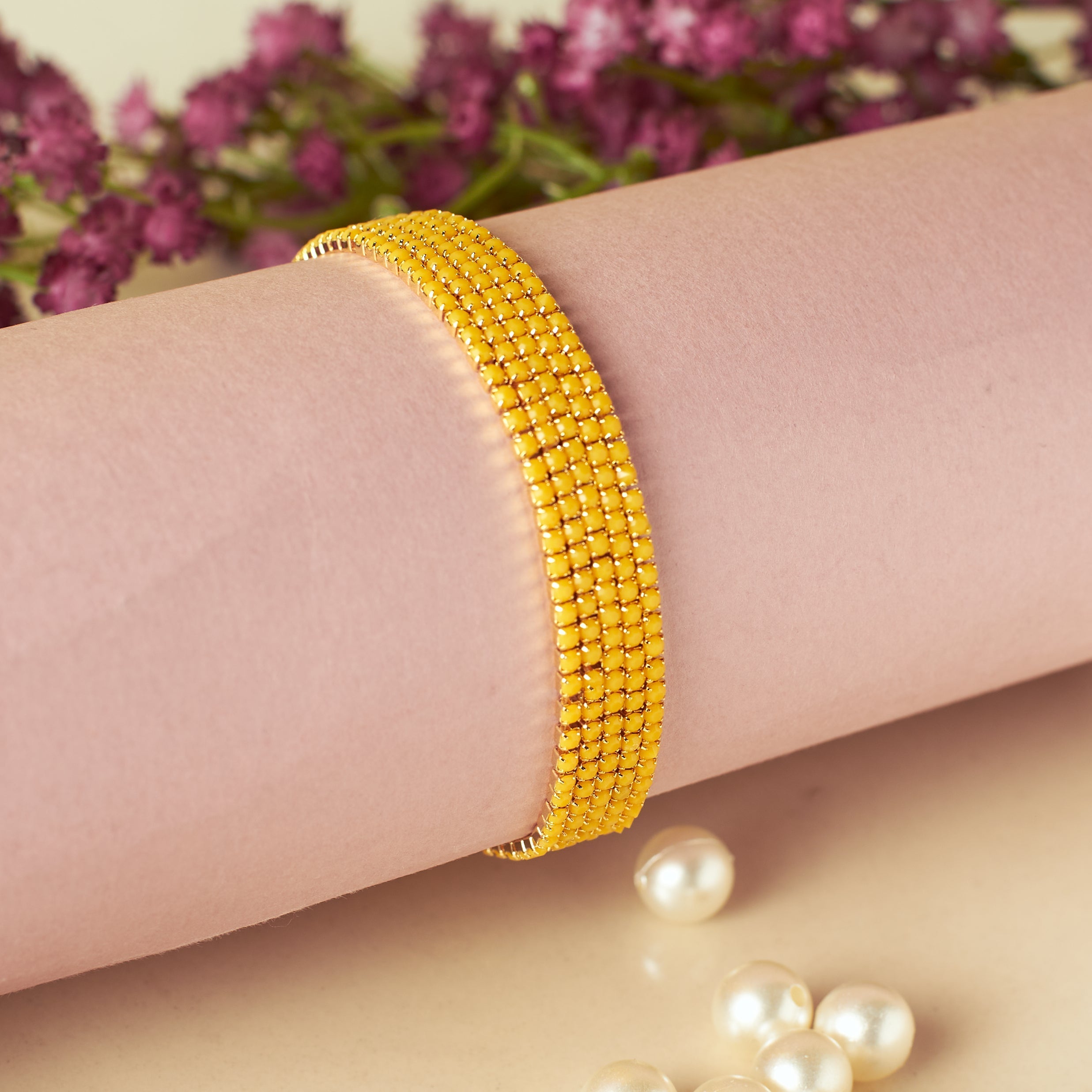 Salty Butterscotch Stretchable Bands (Set of 5)