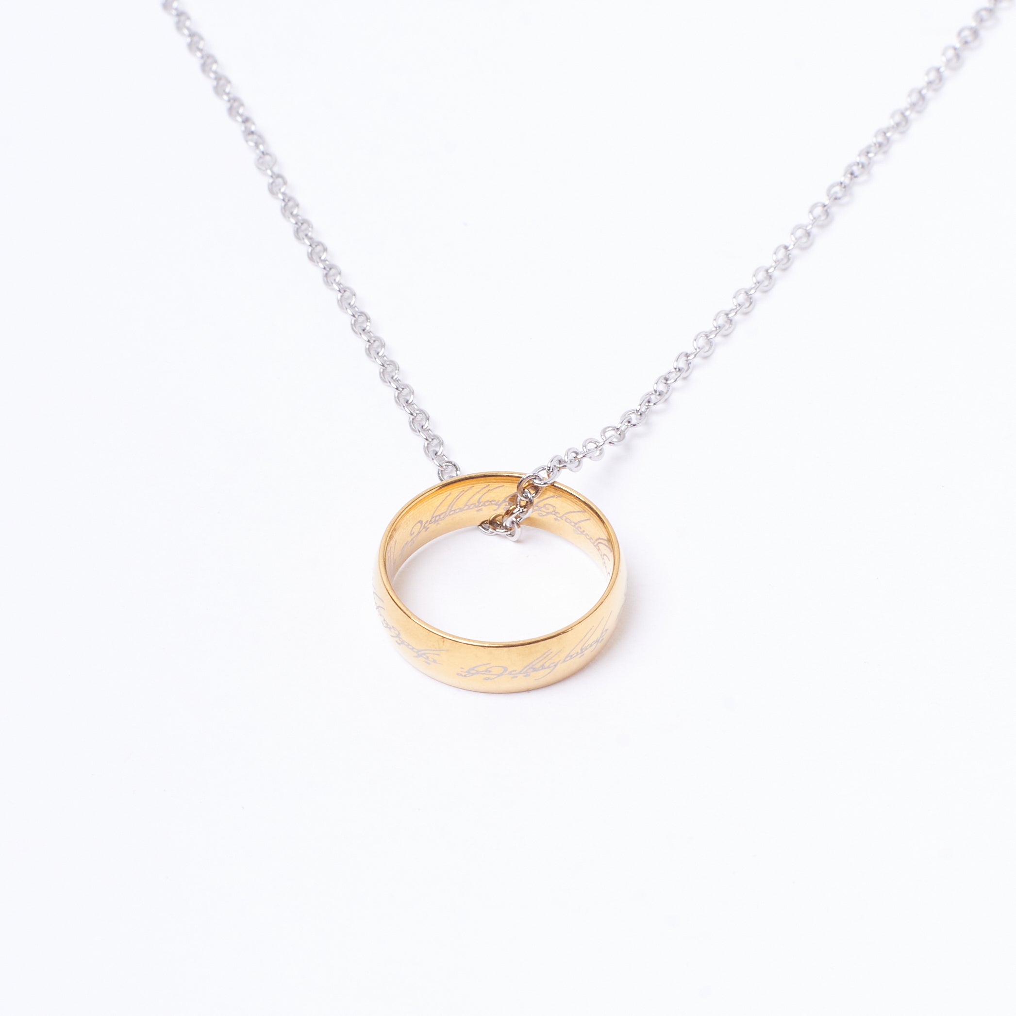 Salty Promise Ring Chain - Gold