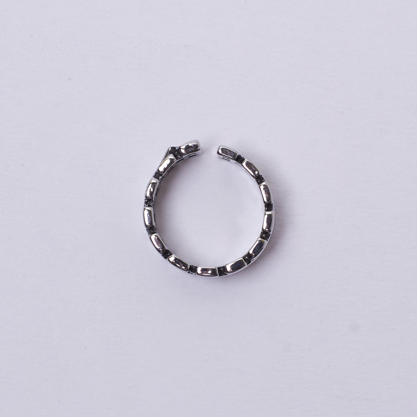 Salty Scrambler Silver Ring