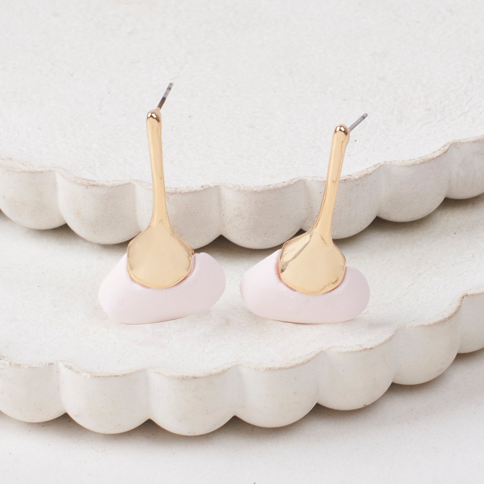 Salty Petal Drop Earrings
