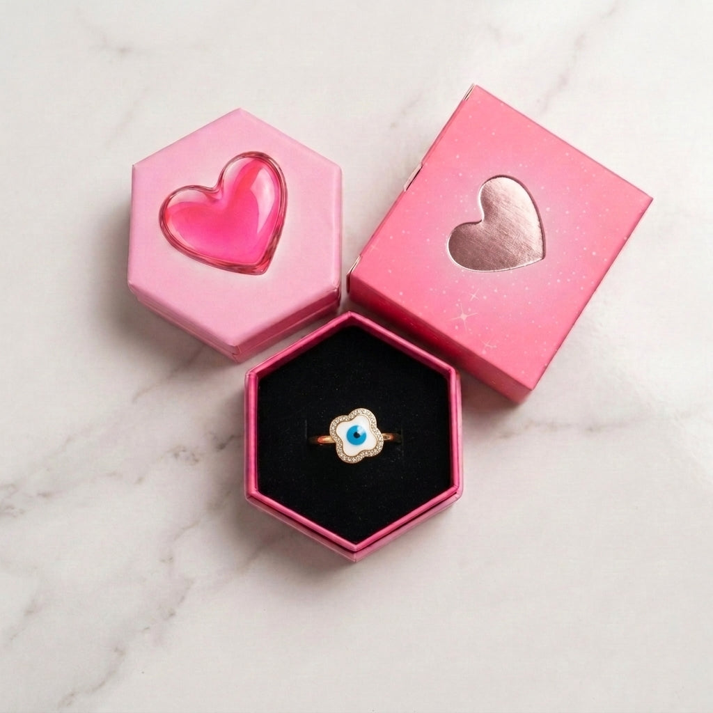 Salty Greek Evil Eye Ring