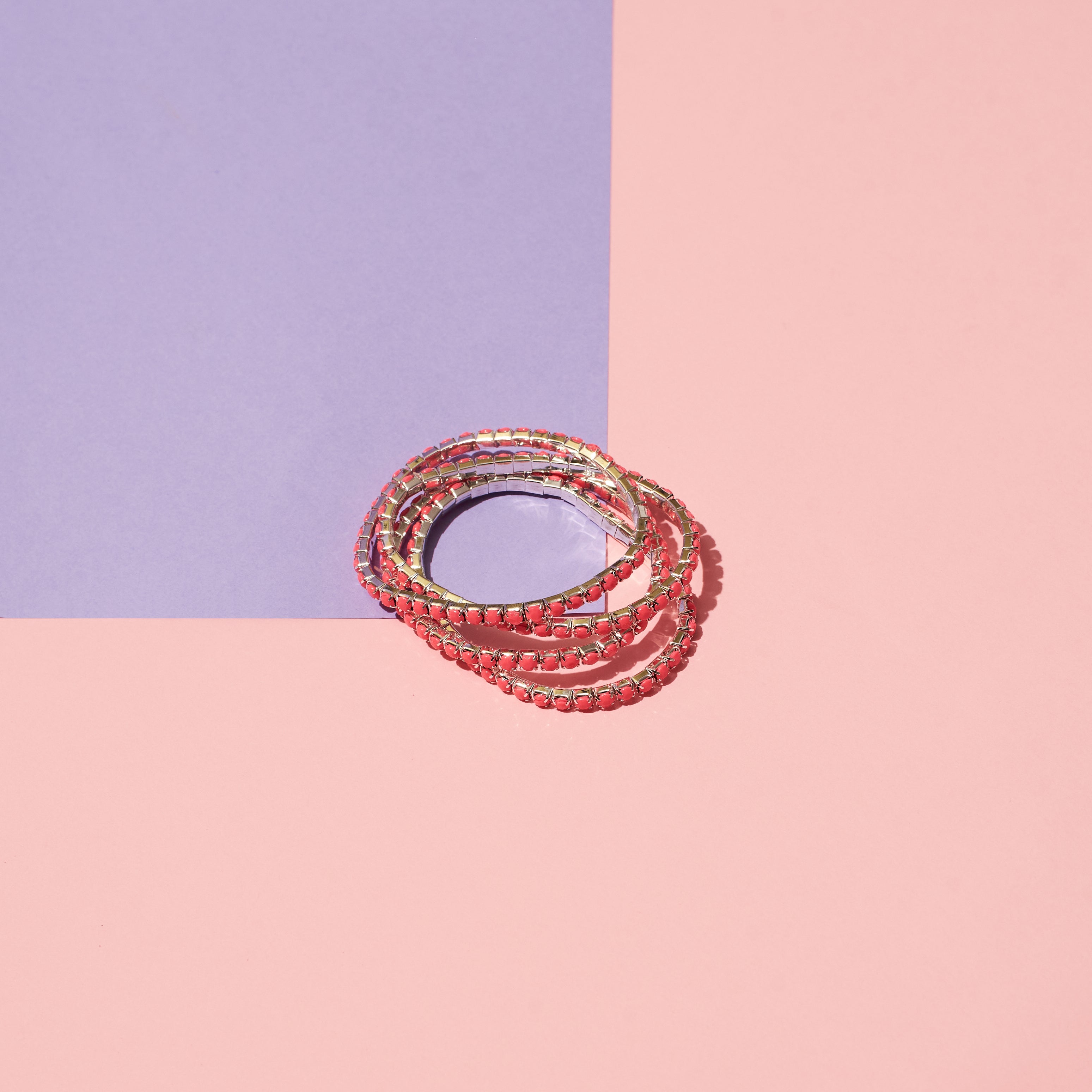 Salty Set of 4 ElectricRose Stretchable Band
