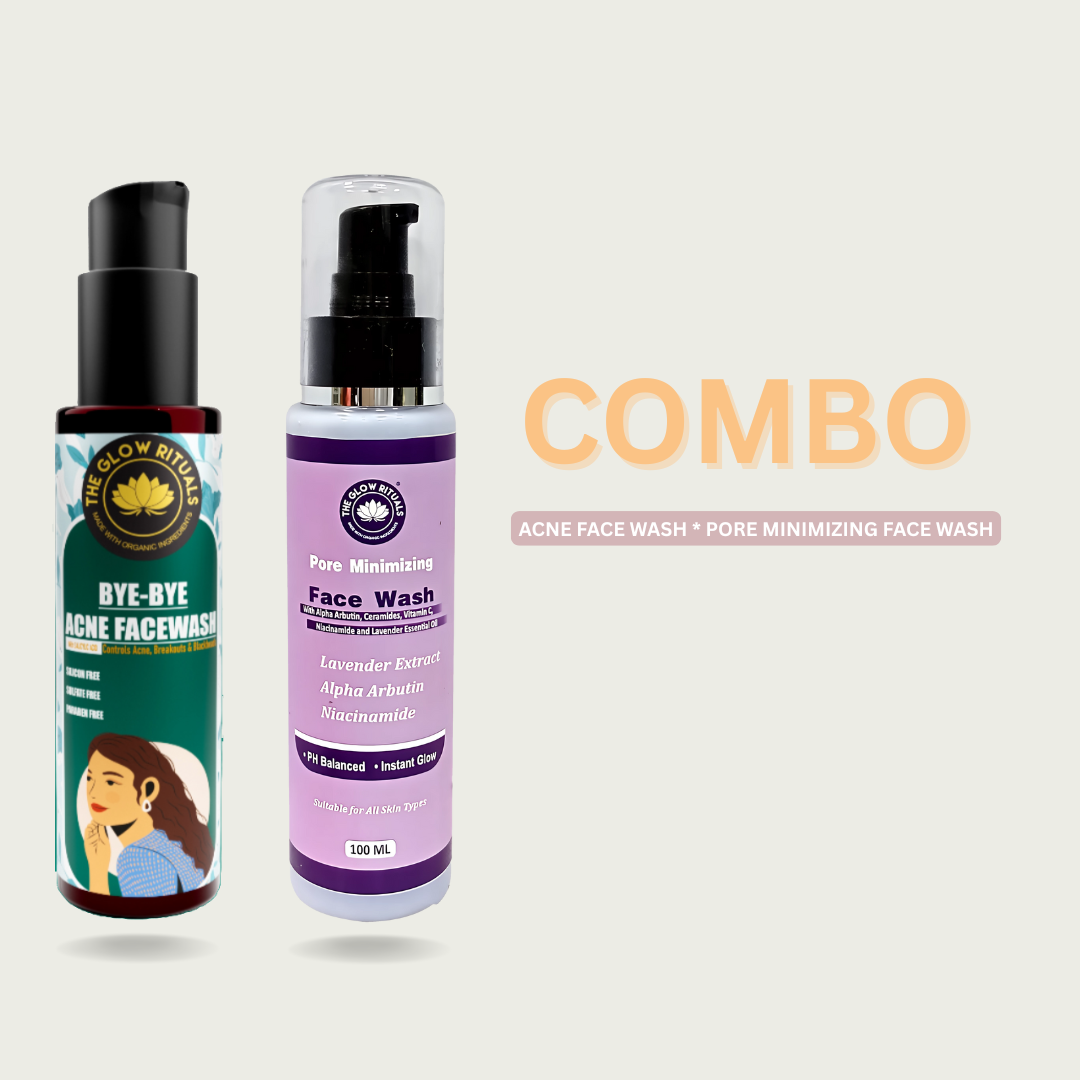 The glow rituals Acne Care And Pore Perfect Combo