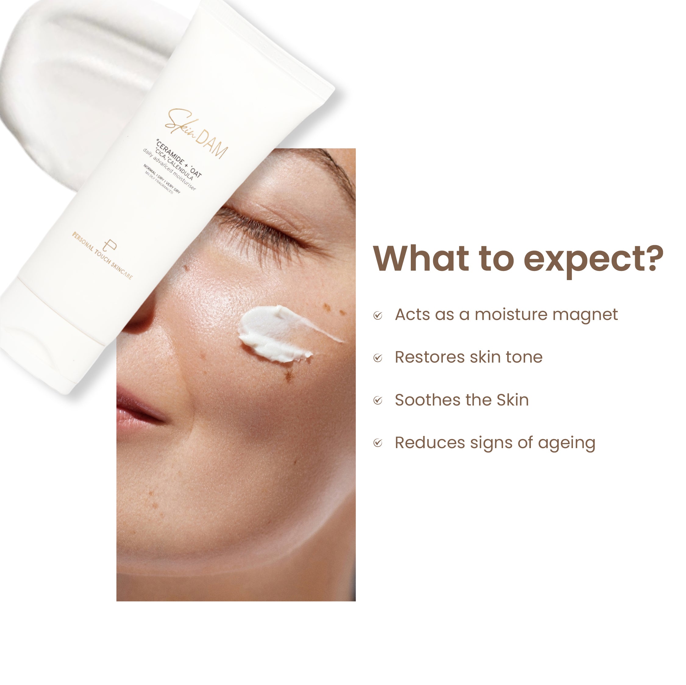 Personal Touch Combo of Cetabath & Makeup Melting Wipes (30 Sheets Pack)