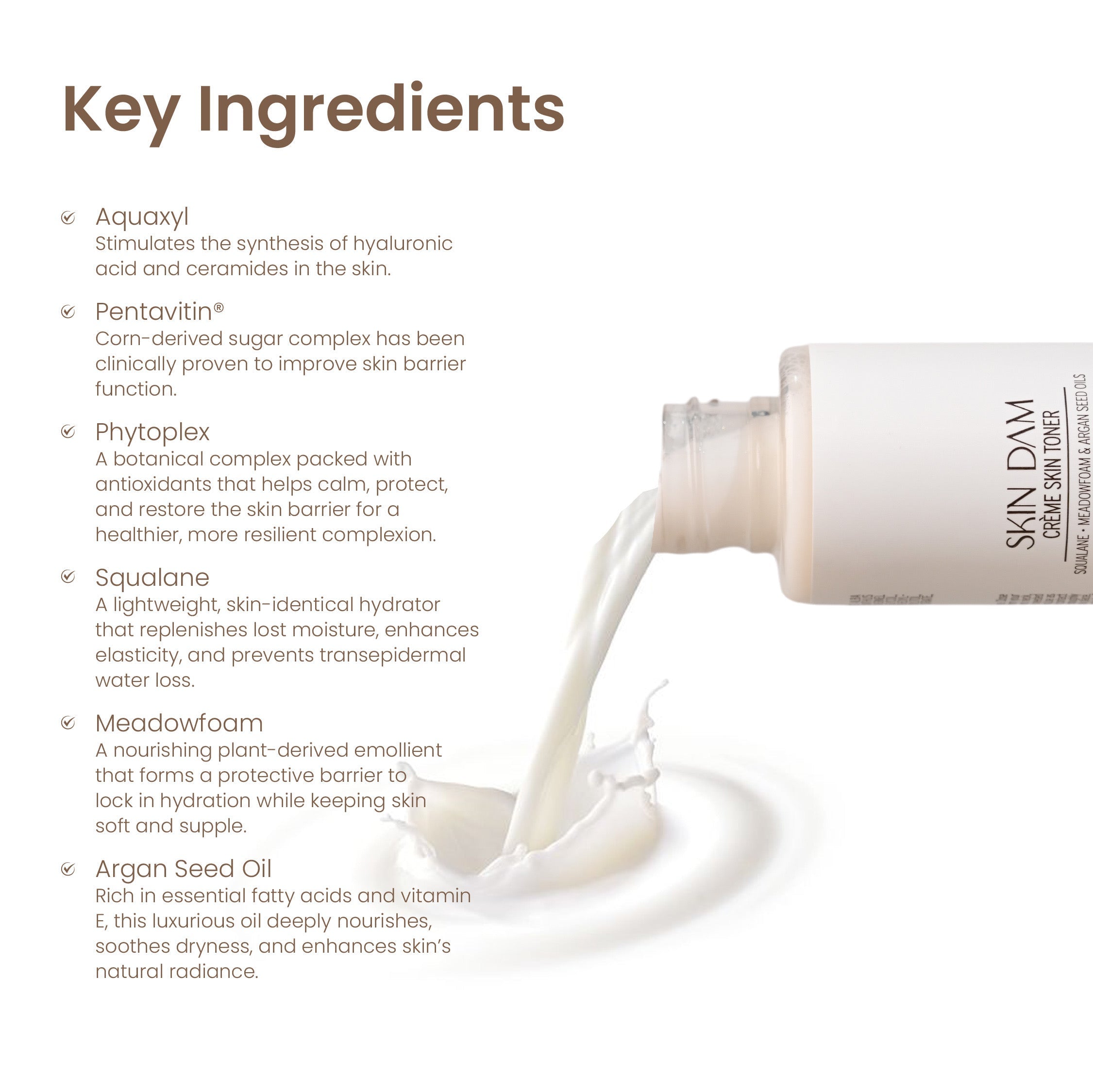 Personal Touch Skindam Creme Milky Skin Toner & Mist 100ml - Pack of 3
