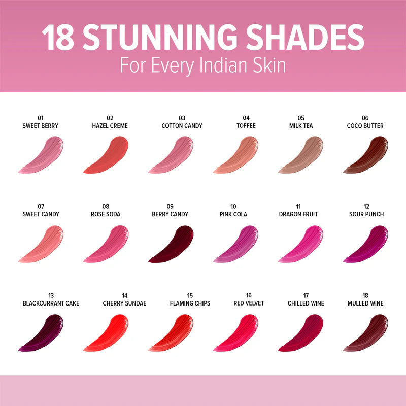 Mila Beaute 12Hr Non Transfer Locked-in Liquid Lipstick