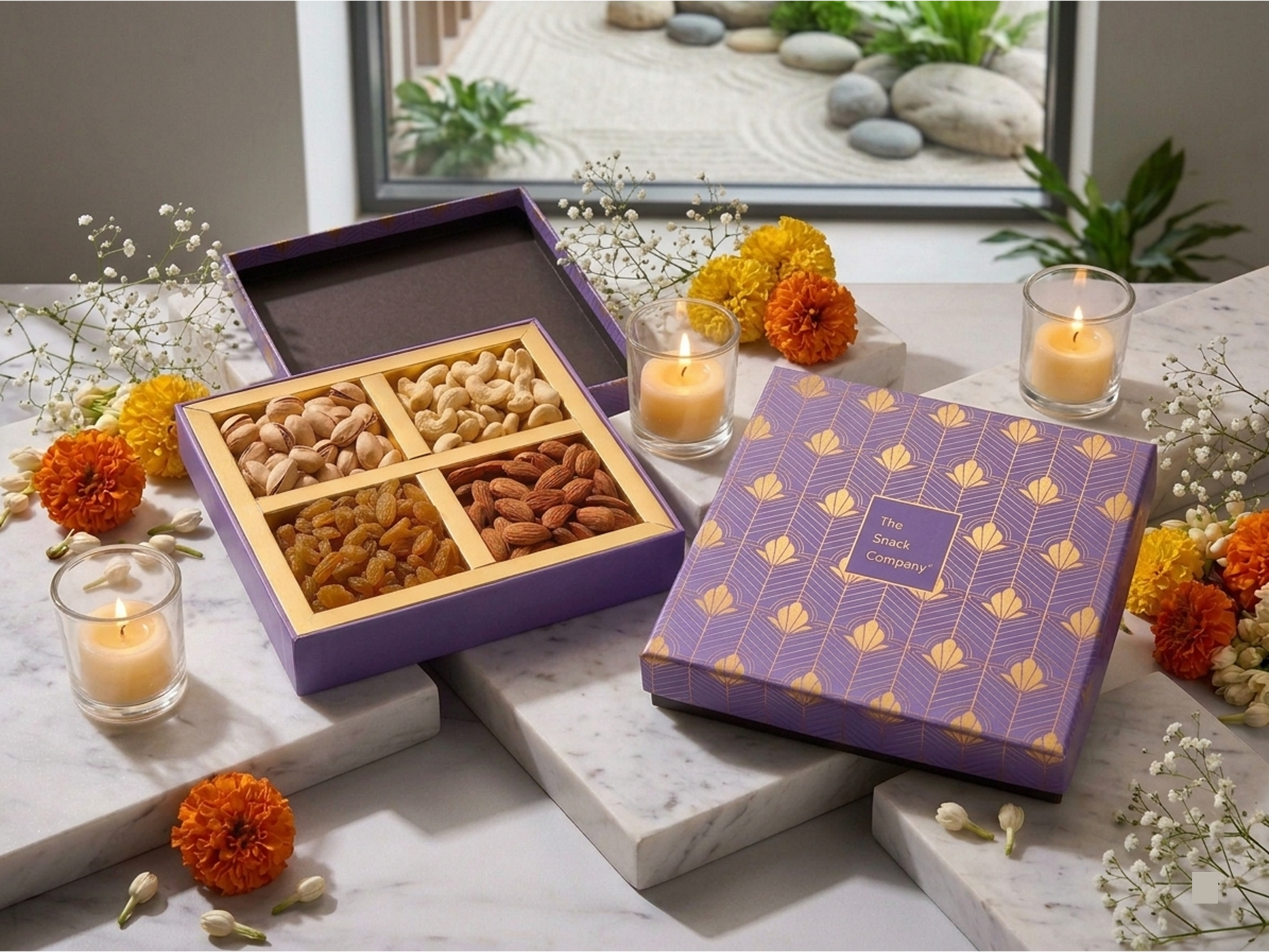 The Snack Company The Magnum Selection: A Premium Hand-picked Dry Fruits 400 gm
