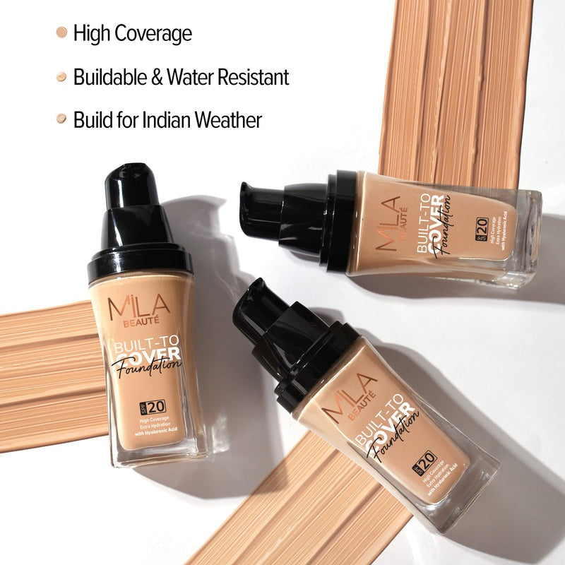 Mila Beaute Built to Cover Foundation