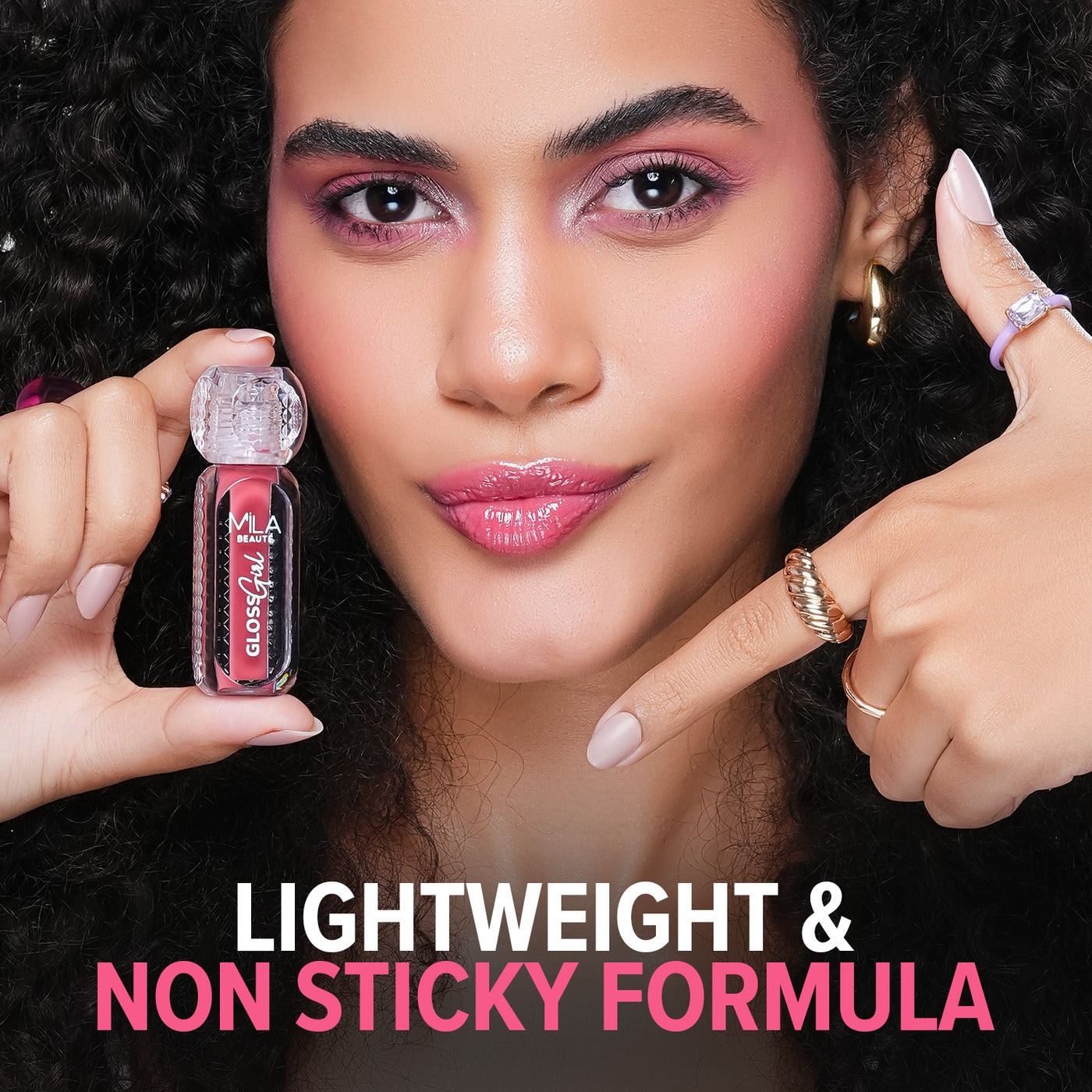 Mila Beaute Gloss Girl High Shine Lip Gloss