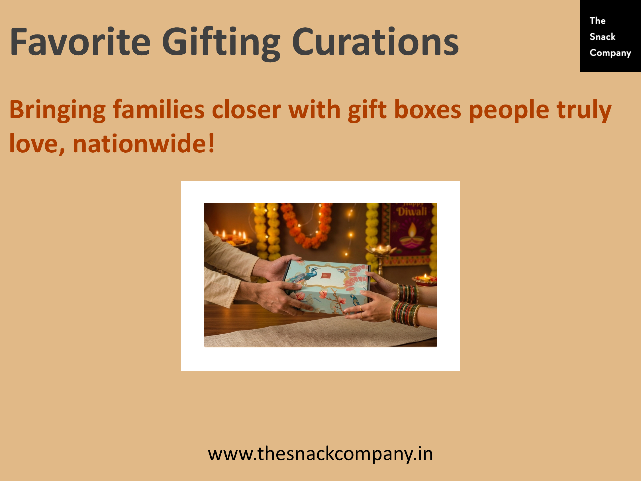 The Snack Company Rakshabandhan Gift Hamper - The Luxe Box