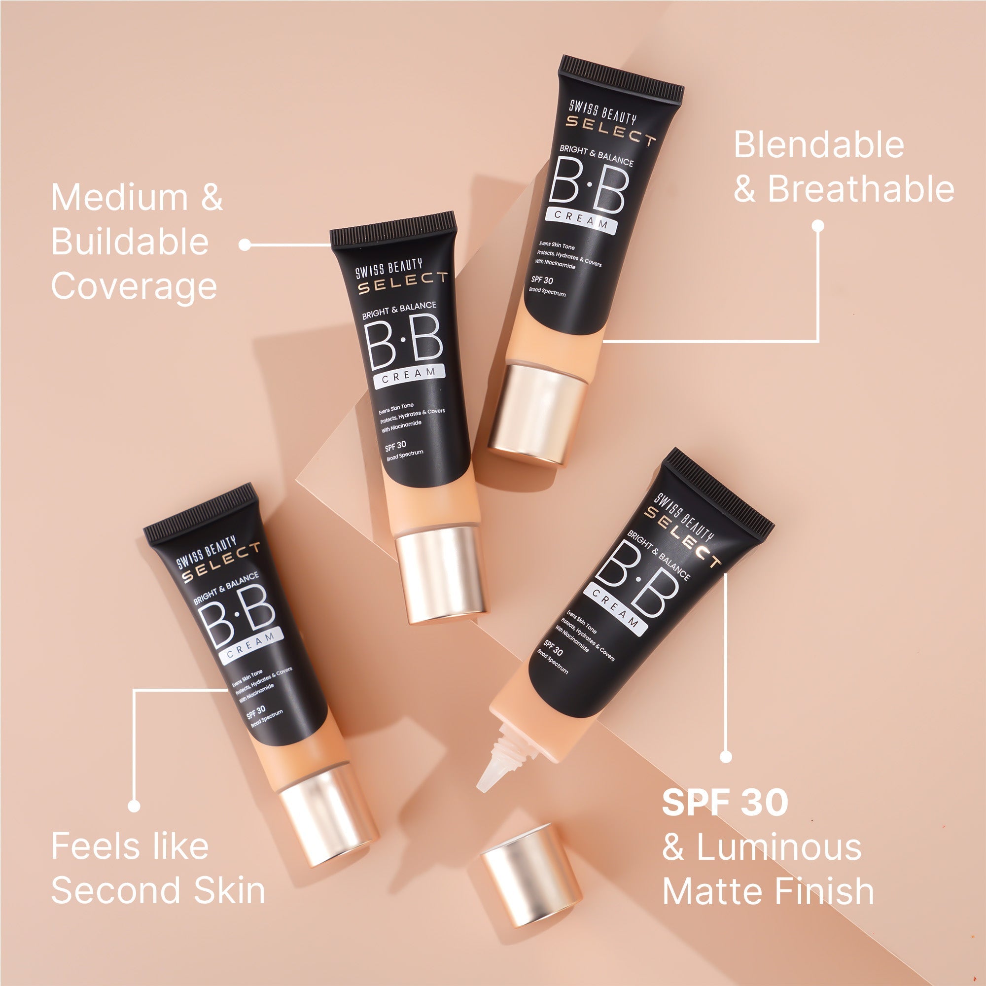 Swiss Beauty Select Bright & Balance BB Cream