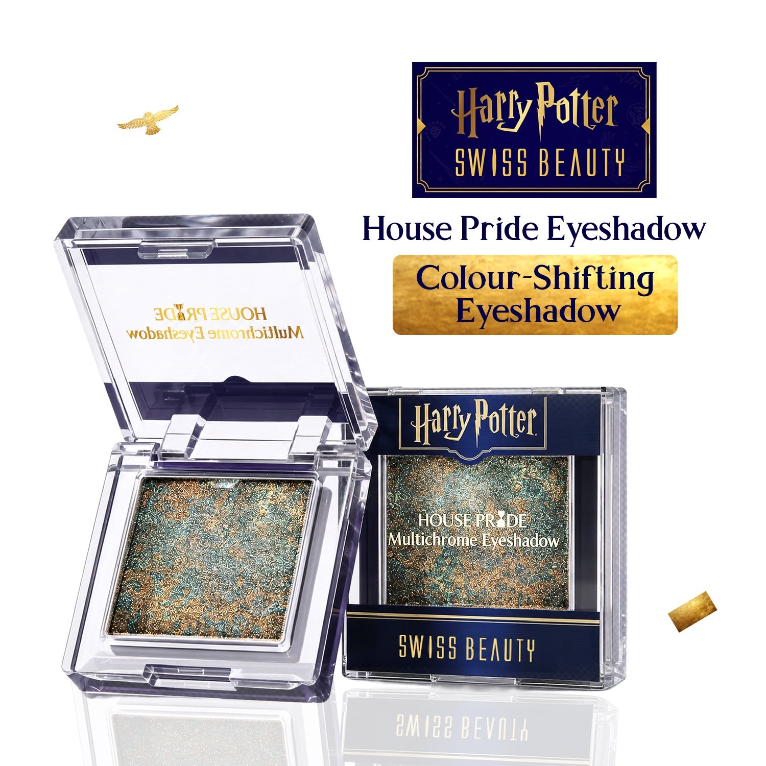 Swiss Beauty Gryffindor Red - House Pride Multichrome Eyeshadow - HP