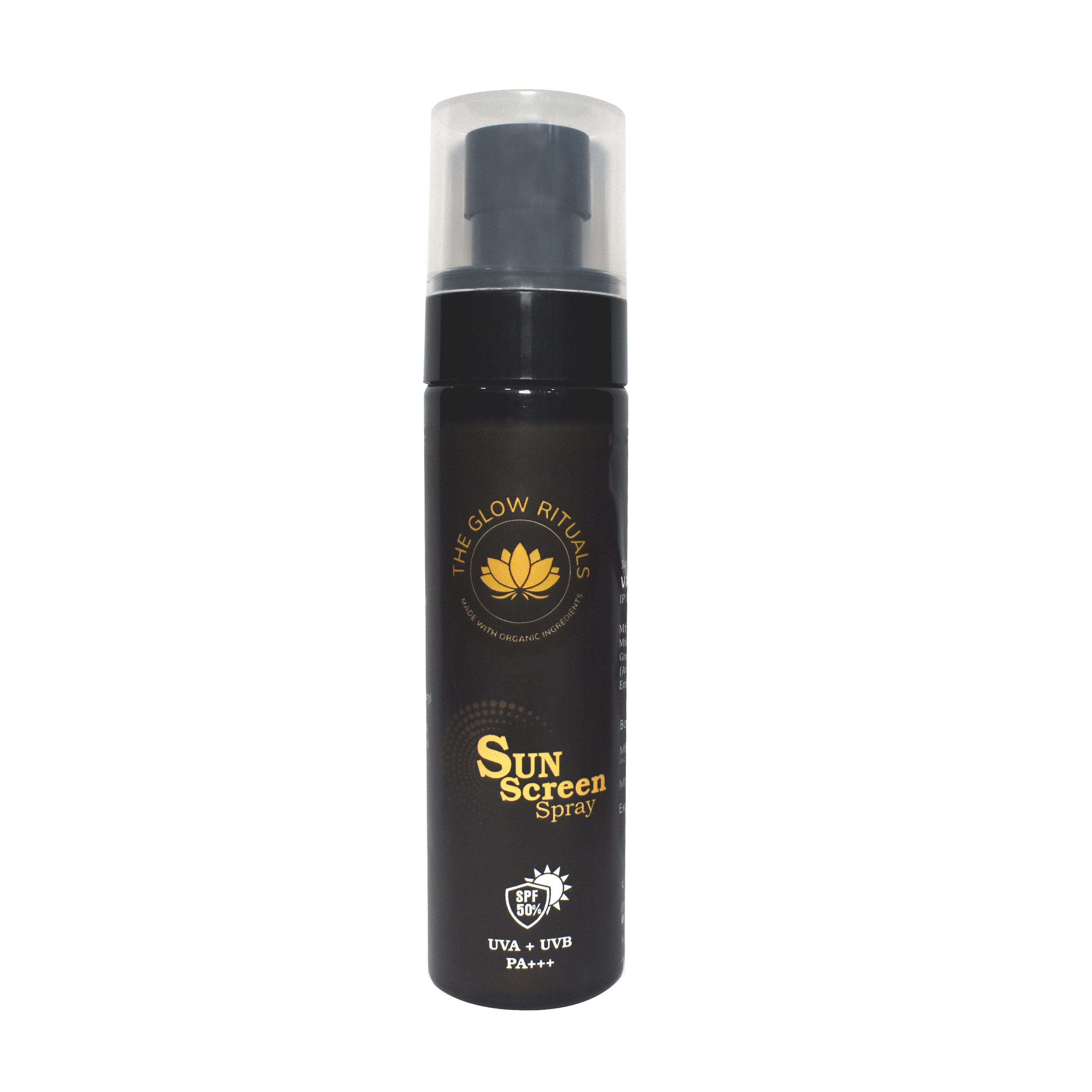 The Glow Rituals Sunscreen Spray
