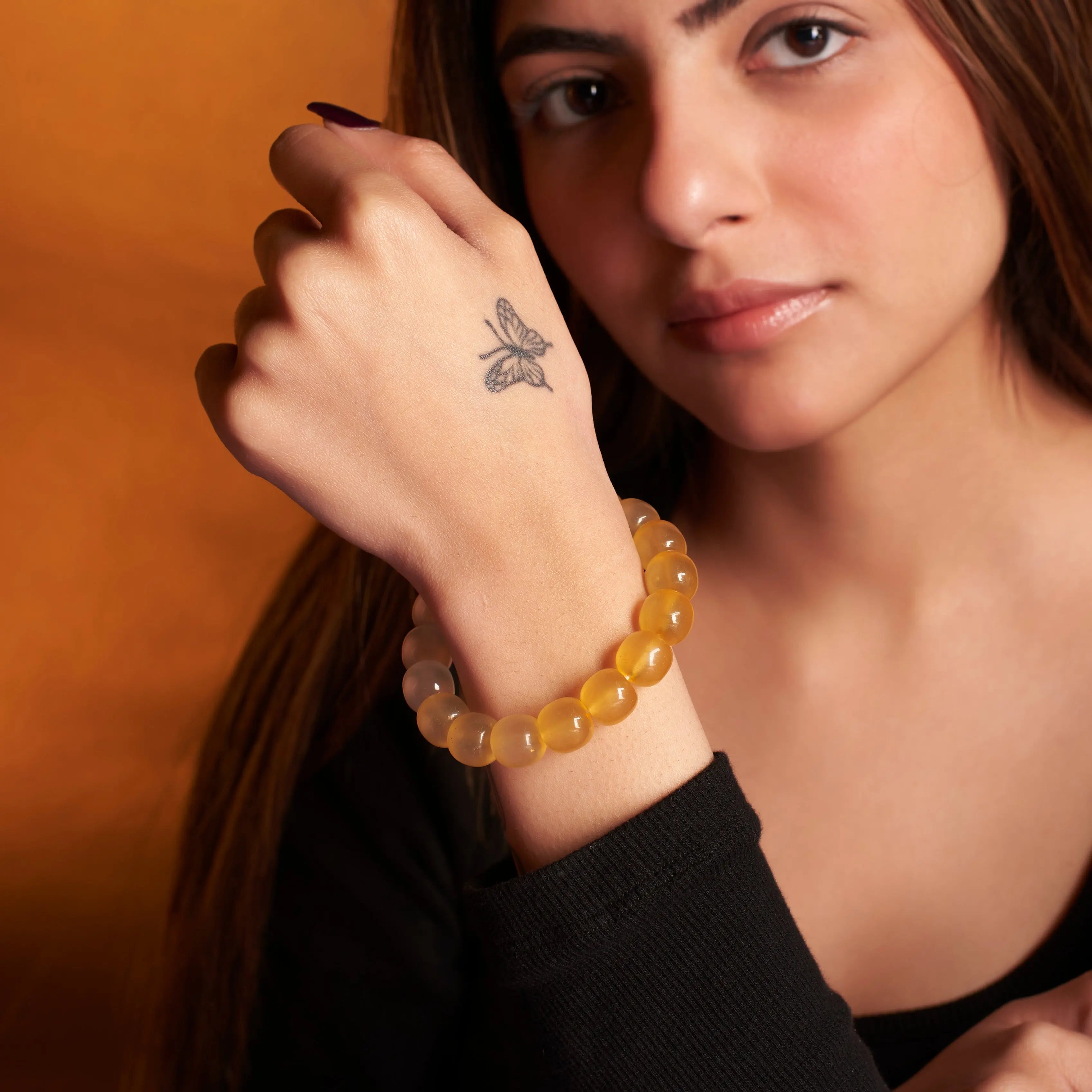 Salty Sunset Beaded Band