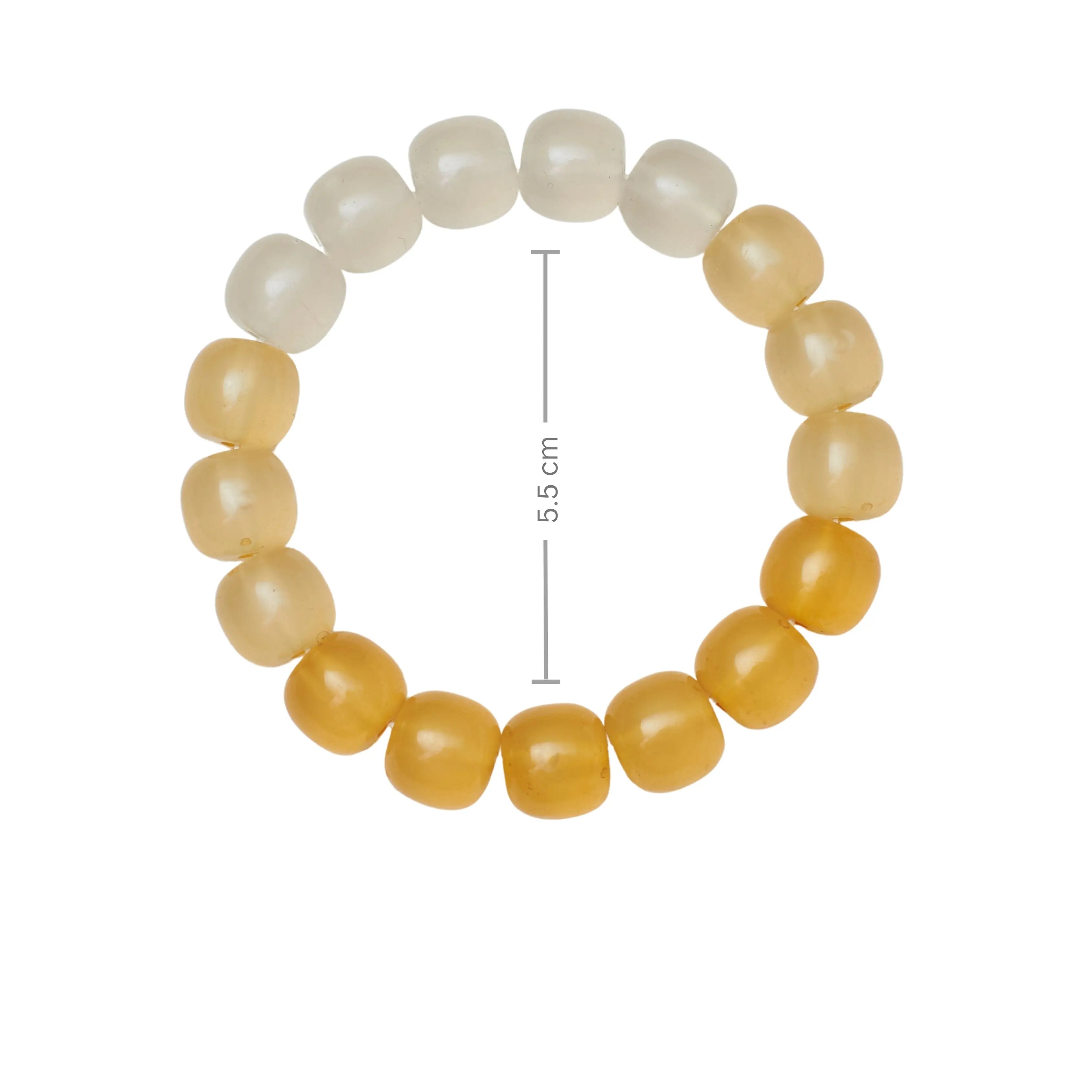Salty Sunset Beaded Band