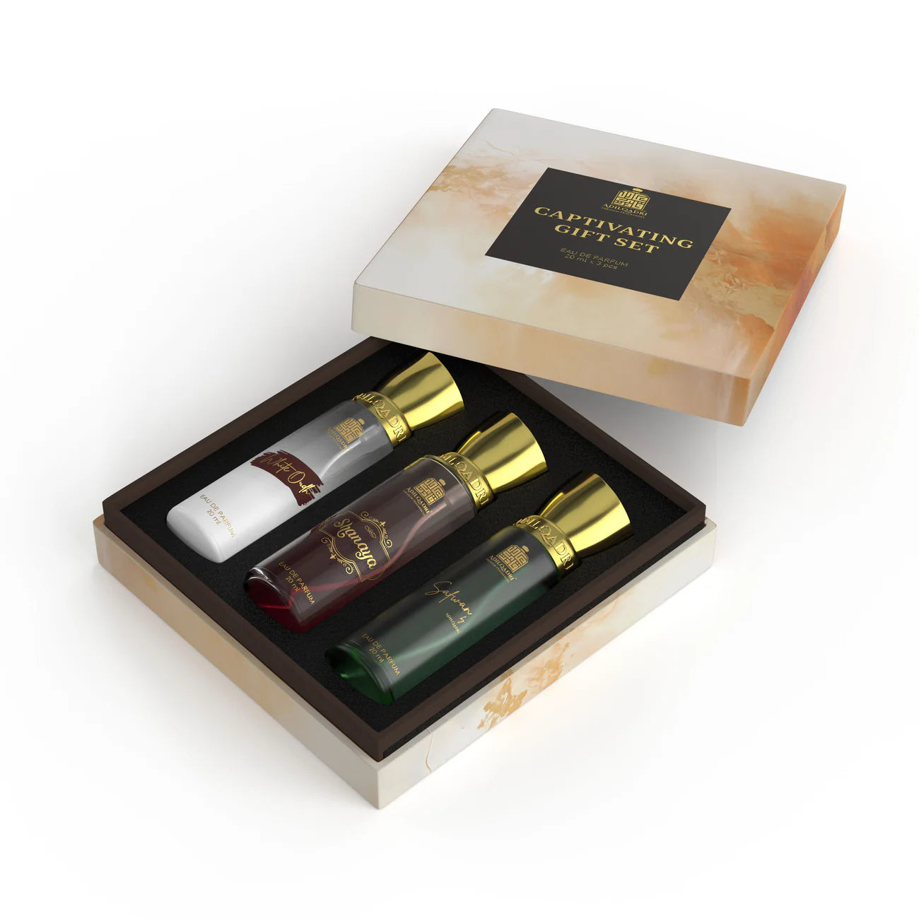 AdilQadri Captivating Trio 3 Pcs Set Of Premium Perfume Spray - Pack of 1