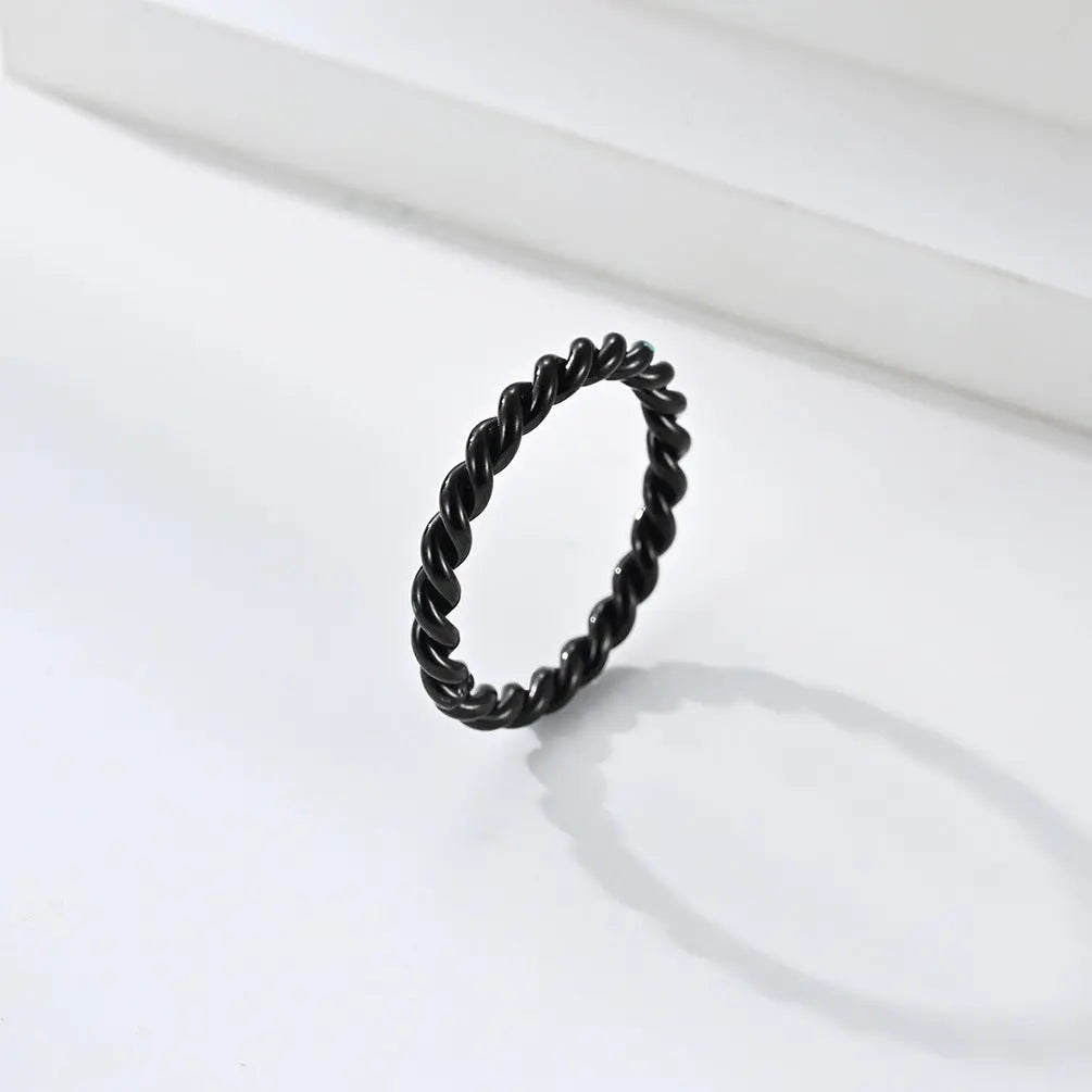 Salty Twisted Minimal Band - Black