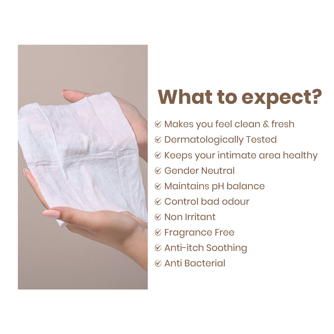 Personal Touch Intisafe Intimate Hygiene Wipes (10 Sheets) - Pack of 1