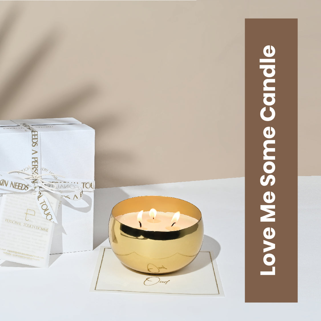 Personal Touch Love Me Some Candle - Aqua Oud