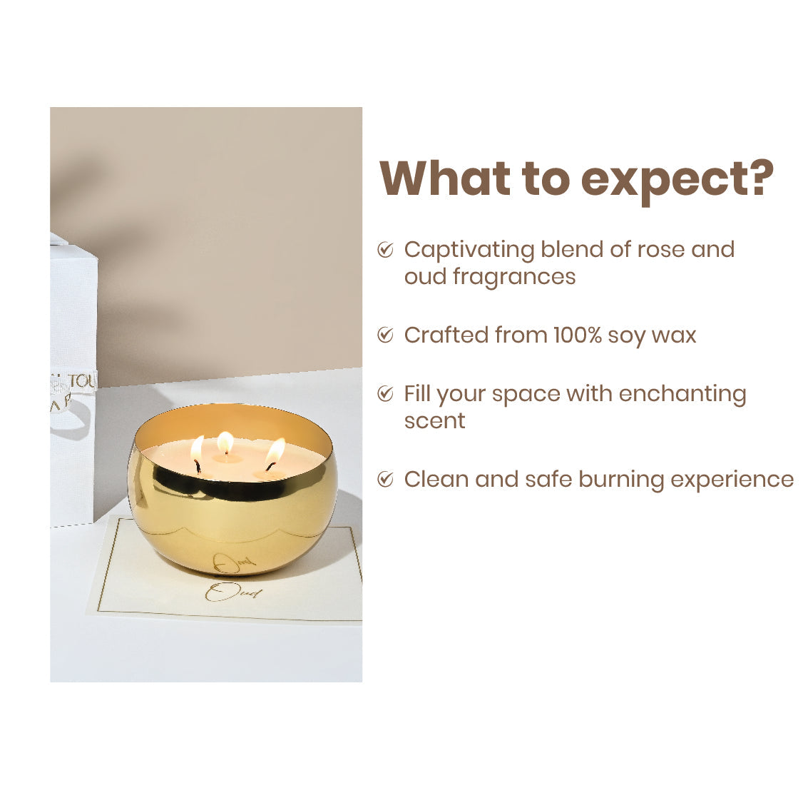 Personal Touch Love Me Some Candle - Aqua Oud