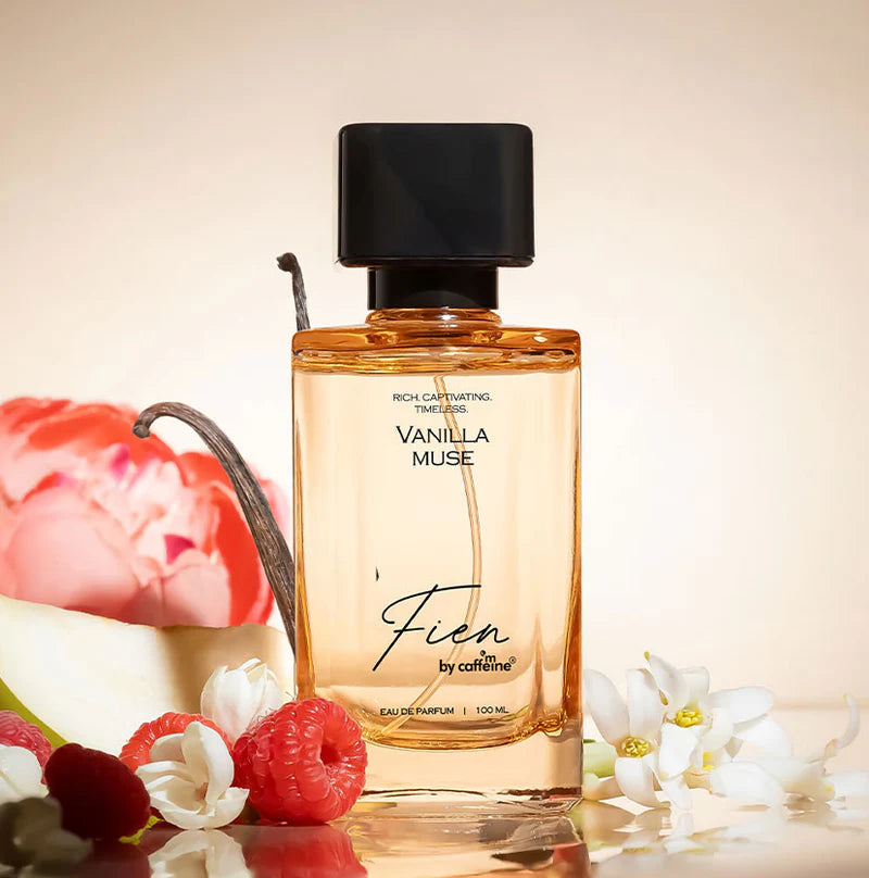 mCaffeine Fien Vanilla Muse Perfume for Women - Sweet Vanilla