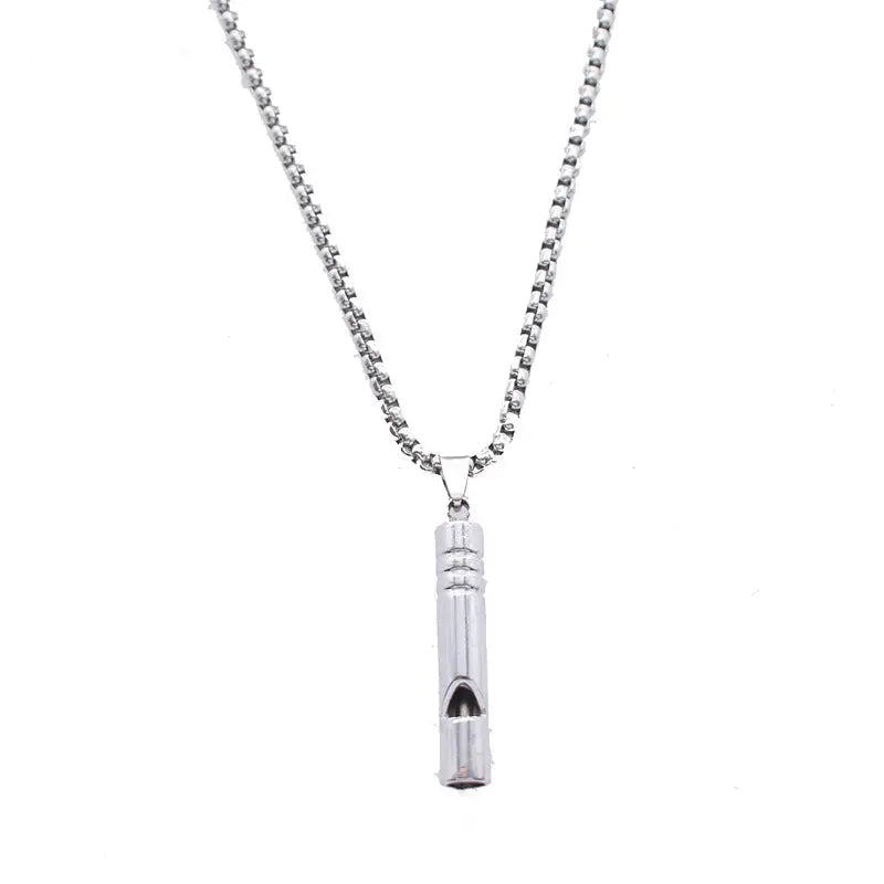 Salty Viking horn Silver Chain