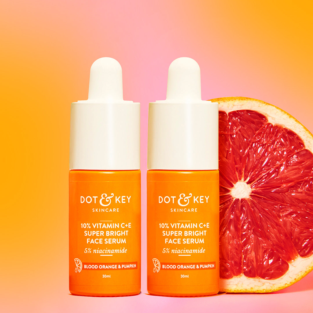 Dot & Key 10% Vitamin C + E Face Serum Pack of 2 - 60ml
