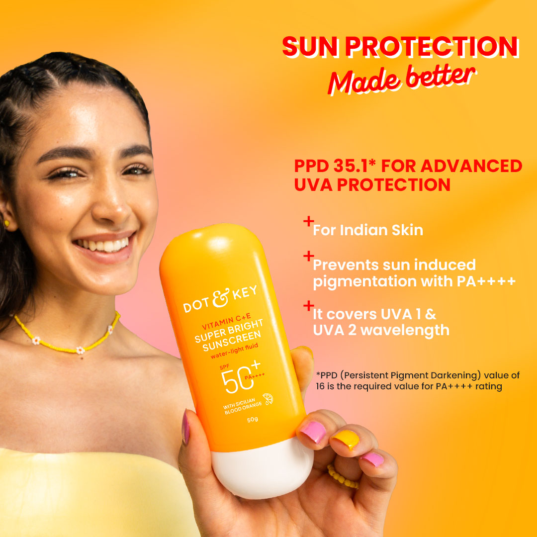 Dot & Key Vitamin C + E Sunscreen IN-VIVO Tested SPF 50+ PA++++