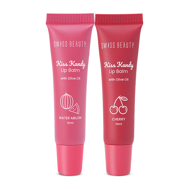 Swiss Beauty Kiss Kandy Lip Balm Set of 2