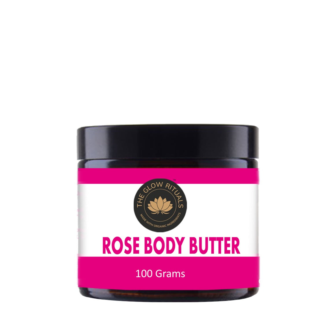 The Glow Rituals Rose Body Butter - 100g