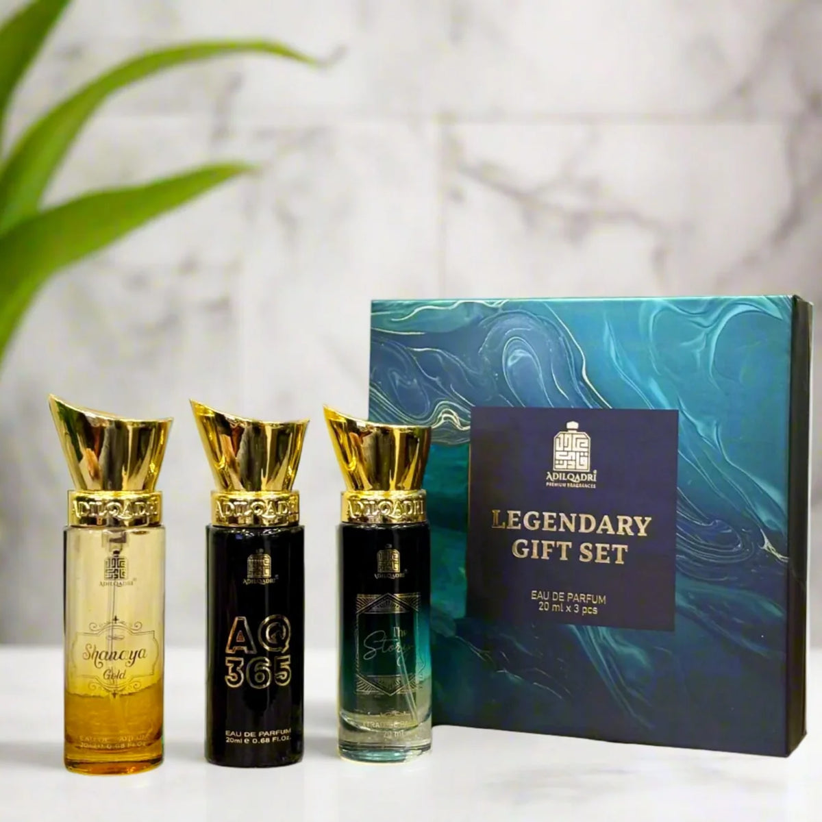 AdilQadri Legendary Gift Set 3 Pcs Set of Premium Perfume Spray