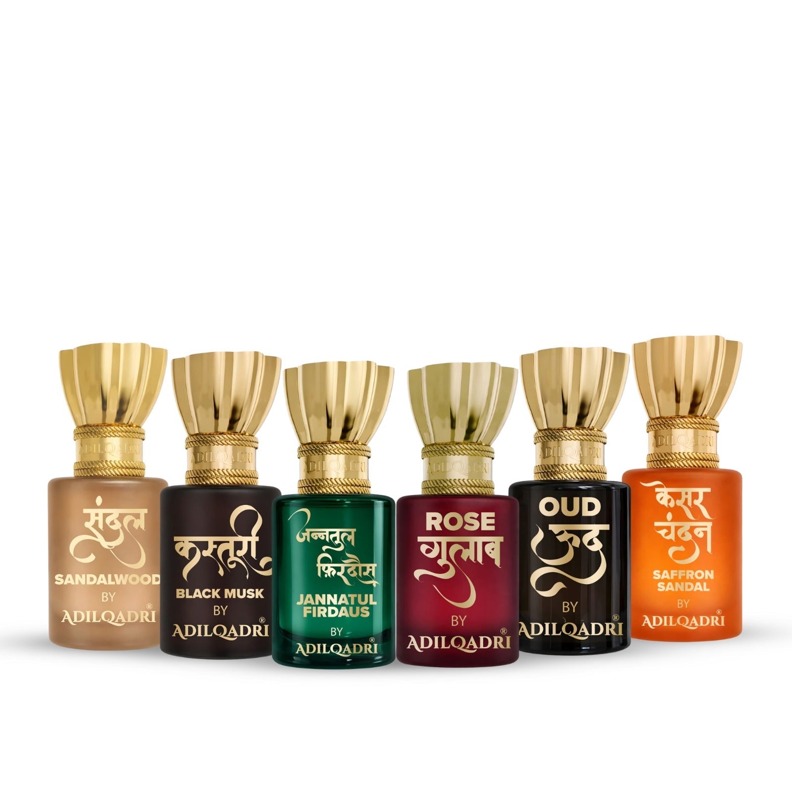 Pack Of 6 Traditional Attar Combo 5.5ml Each