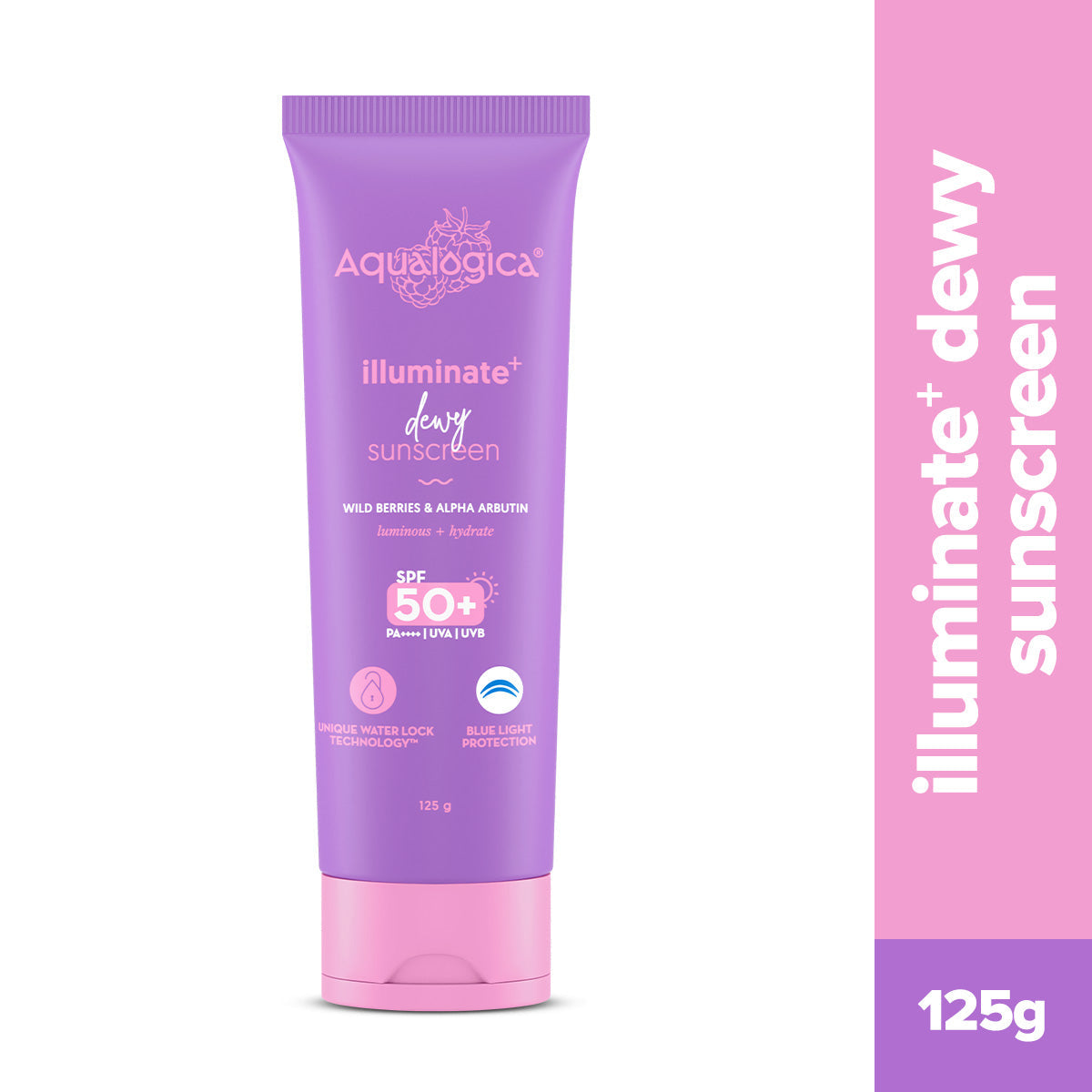 Aqualogica Illuminate+ Dewy Gel Sunscreen Spf 50+ Pa++++