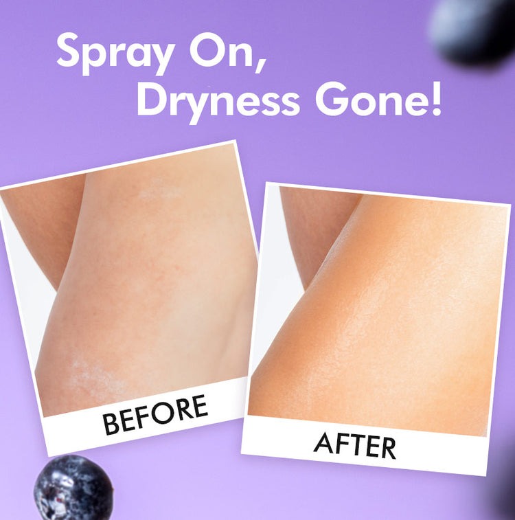 mCaffeine Hydra Rush Body Serum Spray - Blueberry Burst