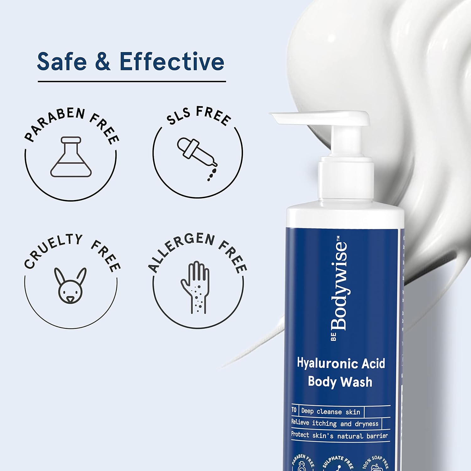 Be Bodywise Hyaluronic & Ceramide Body Wash
