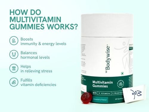 Be Bodywise Chill & Charge Gummies Duo