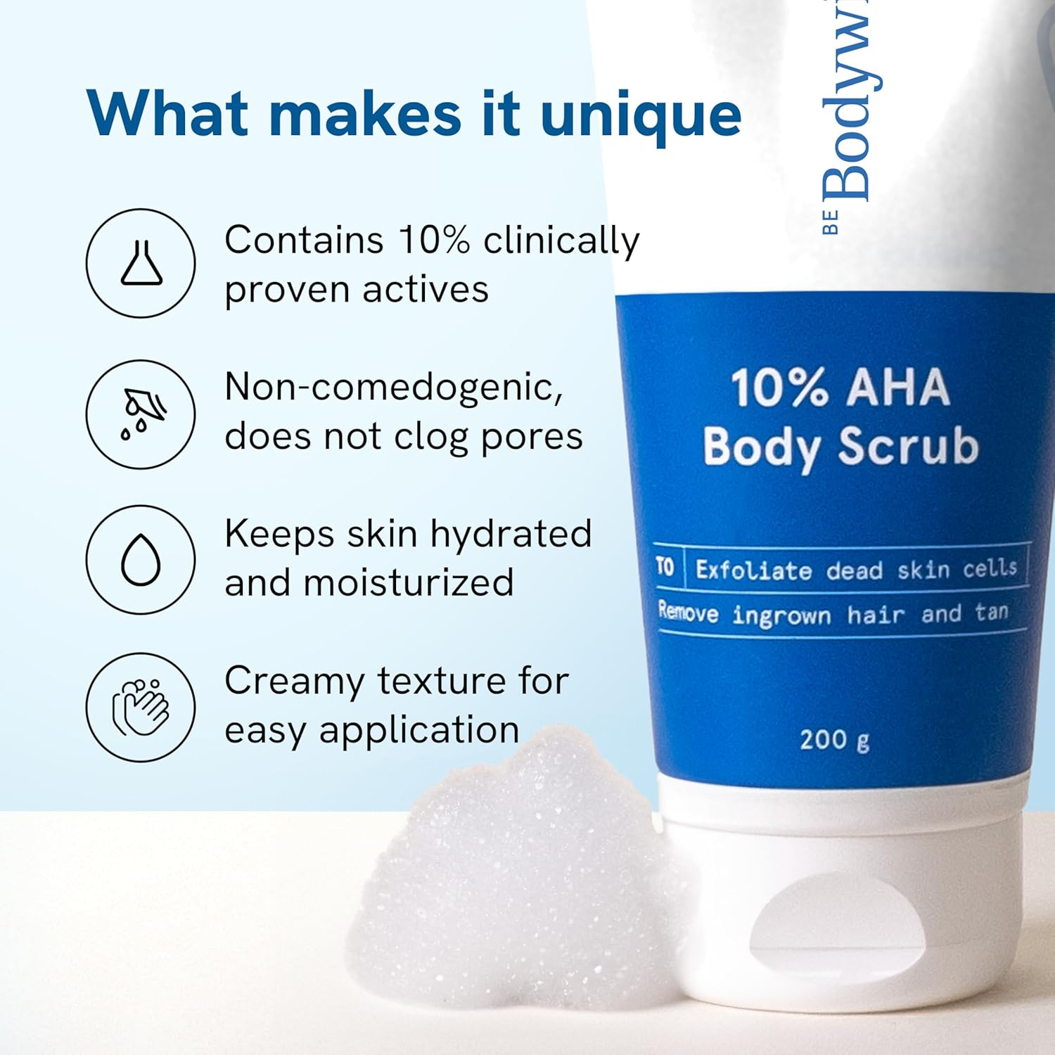 Be Bodywise 10% AHA Body Scrub