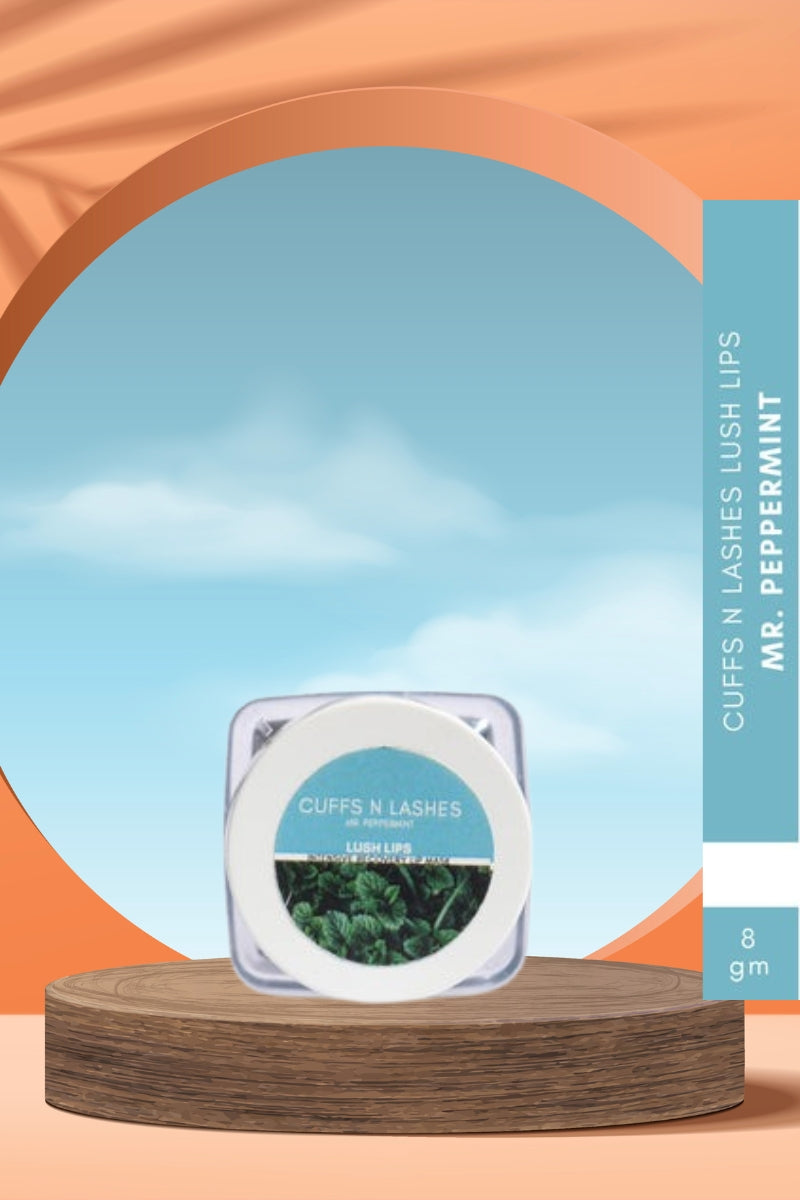 Cuffs N Lashes Mr Peppermint - Lush Lips Intensive Recovery Lip Mask
