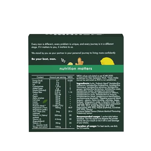 Man Matters NoBloat Gut health Blend