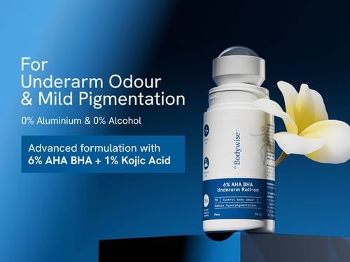 Be Bodywise 6% AHA BHA Underarm Roll On - Flora