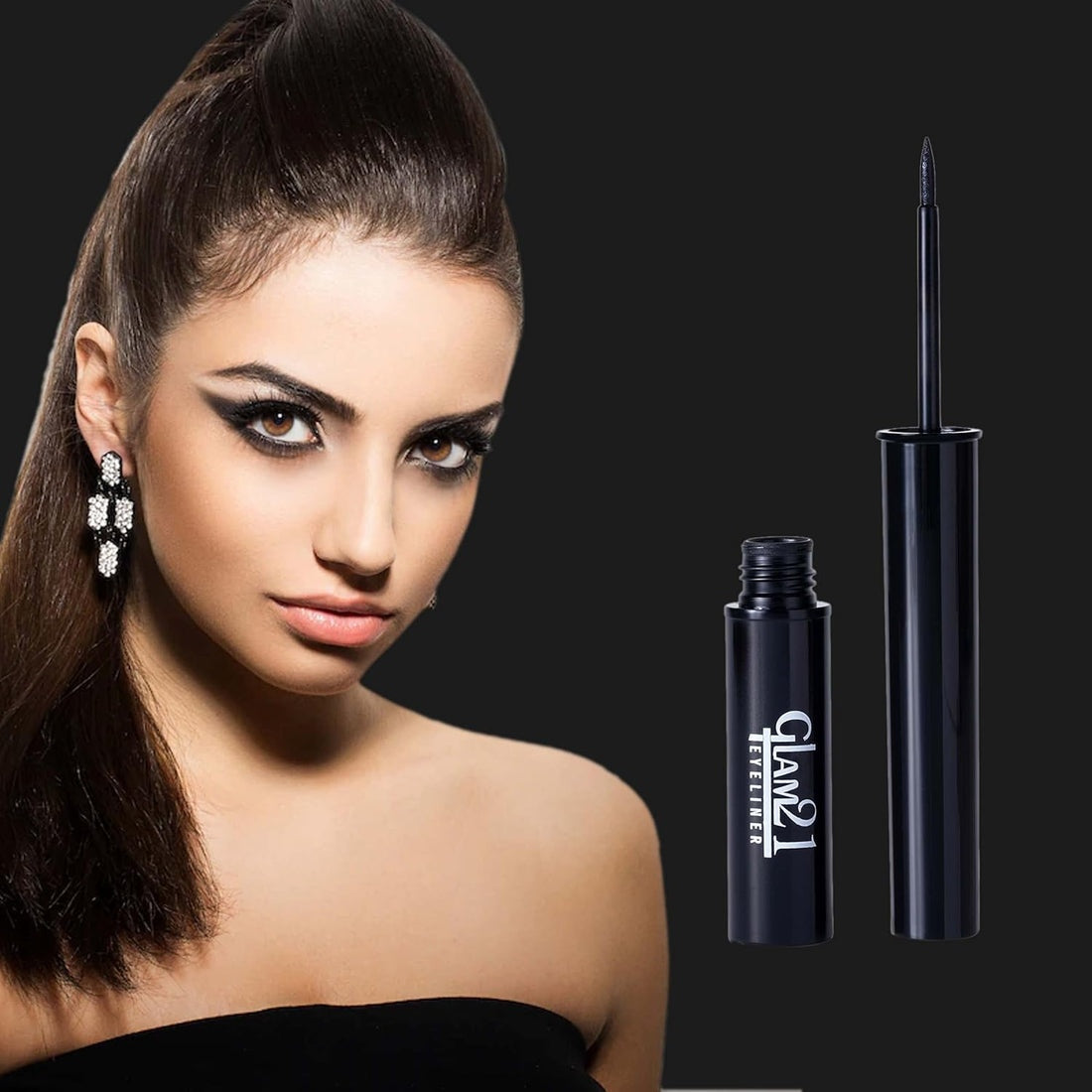 Glam21 Glamour Eyes Duo: Eye Shadow and Mascara Combo (Pack of 2)