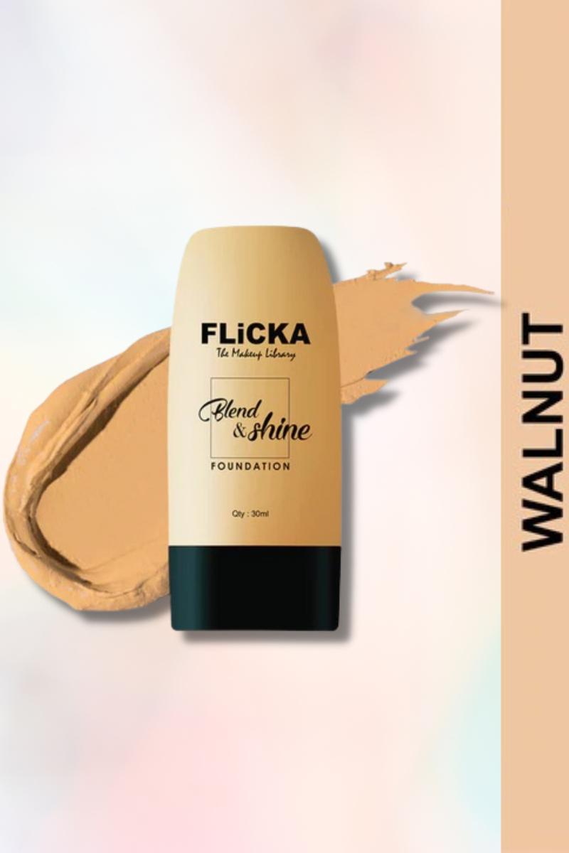 Flicka Cosmetics Blend & Shine Foundation
