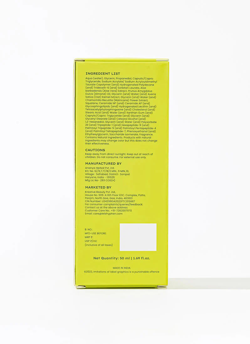 Hyphen Barrier Care Cream - Oily Skin
