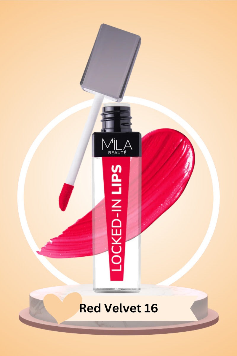 Mila Beaute 12Hr Non Transfer Locked-in Liquid Lipstick