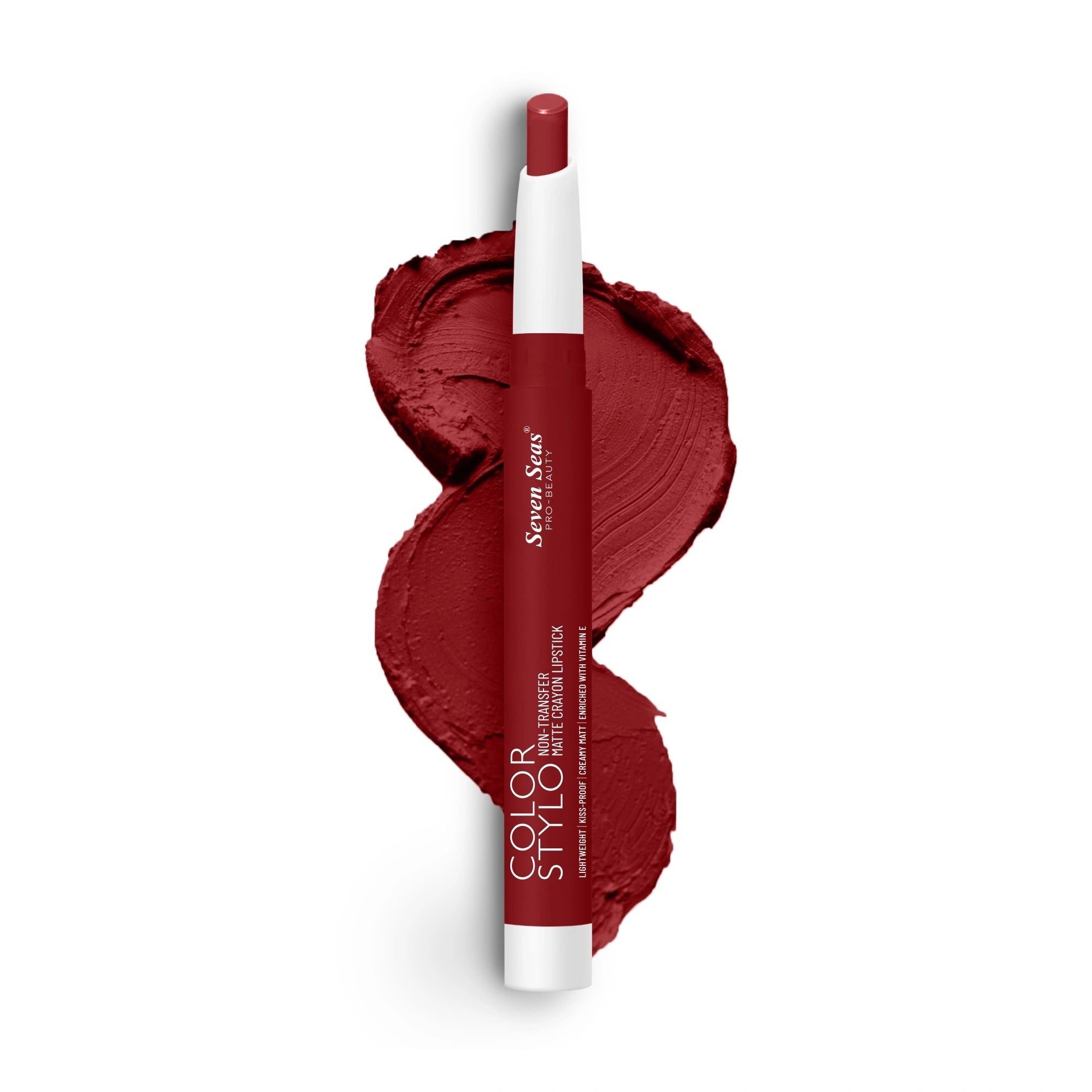 Seven Seas Red Apple-01 Color Stylo Crayon Lipstick