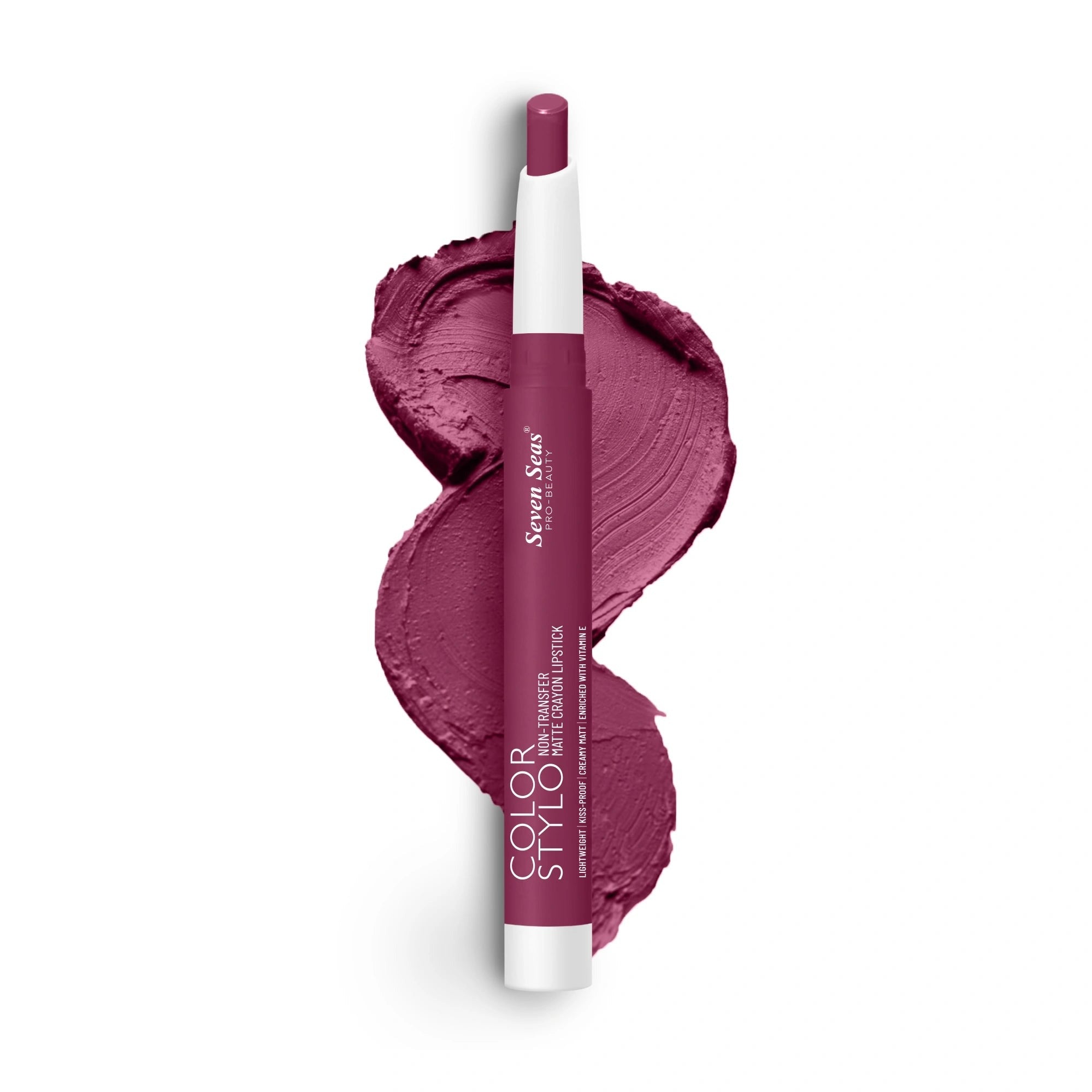 Seven Seas Plum Kiss-05 Color Stylo Crayon Lipstick